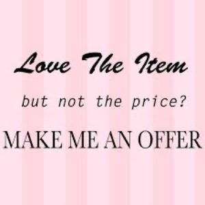 Make an offer that I just can’t refuse!! Bundle up on these goodies.